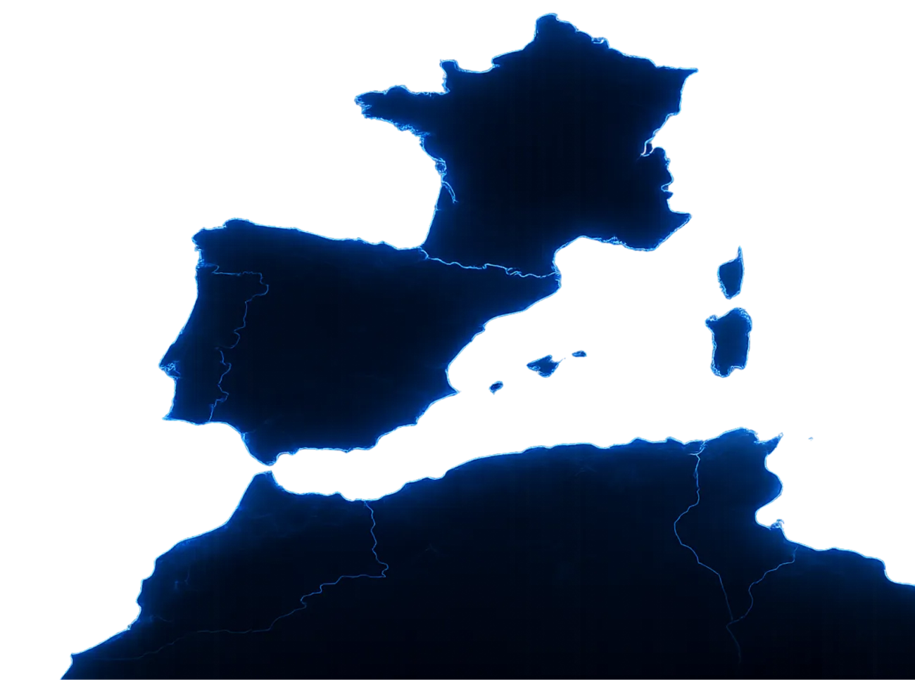 Carte des cabinets de Paris, Lille et Rabat